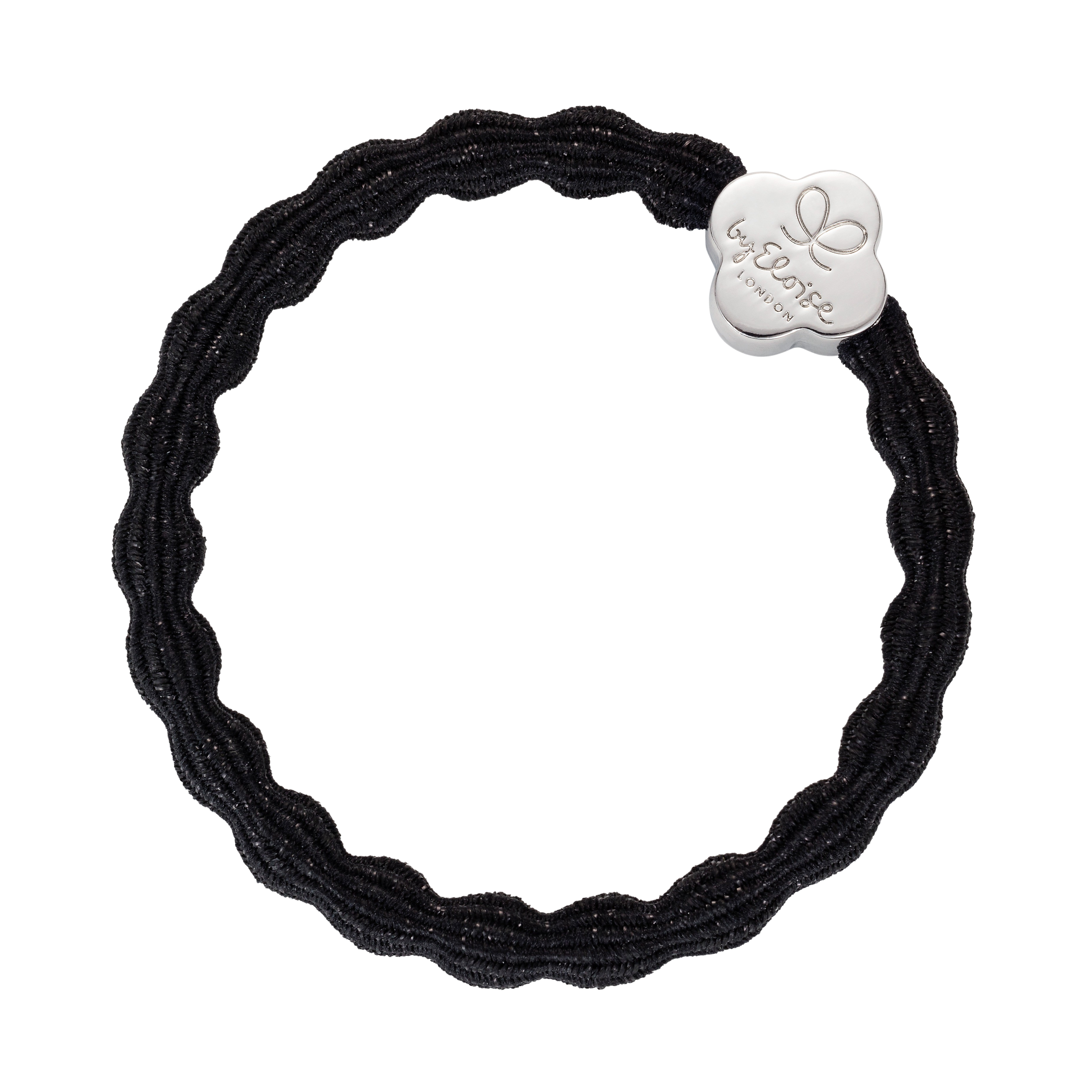 Quadrilobe argent métallisé