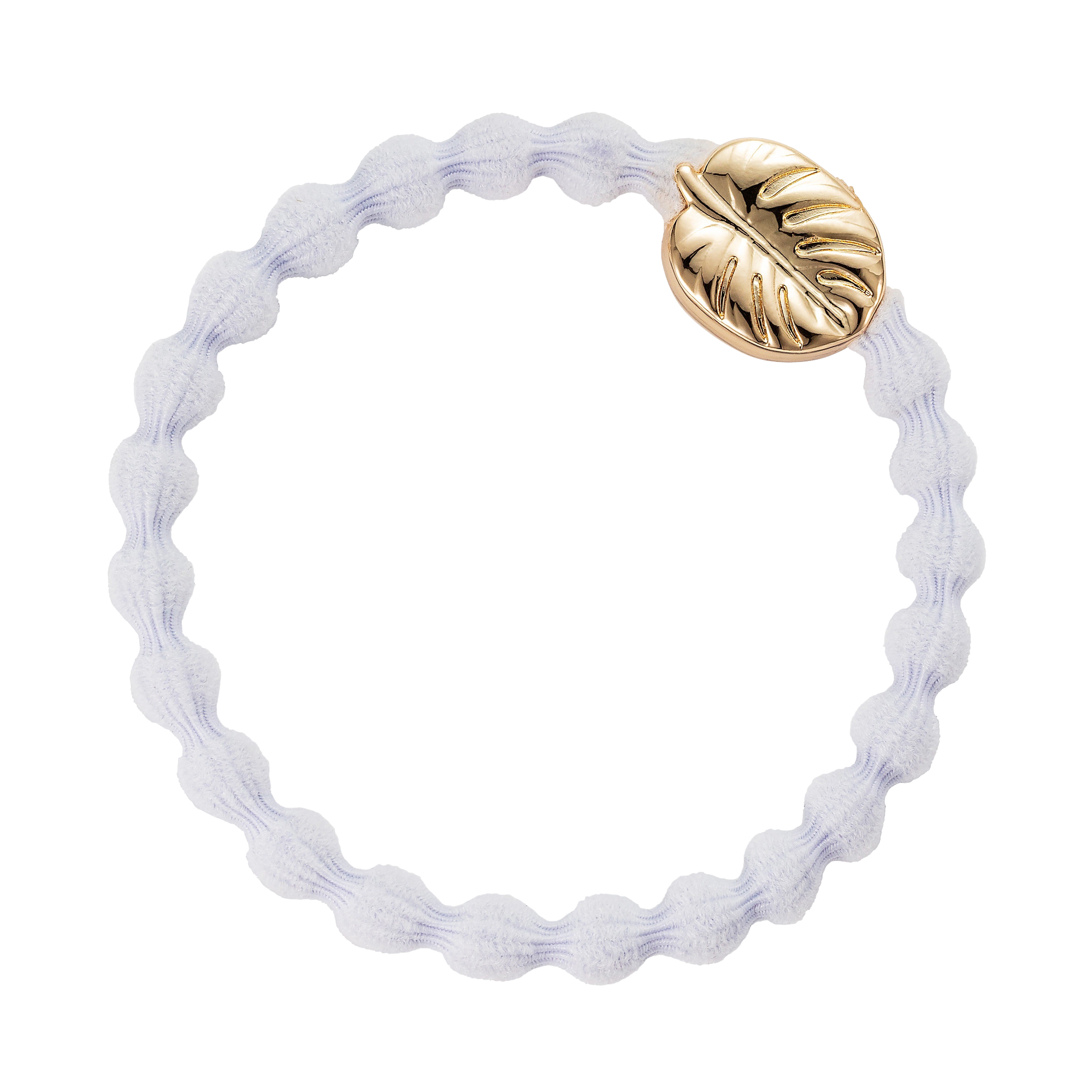 Gold Palm Leaf White