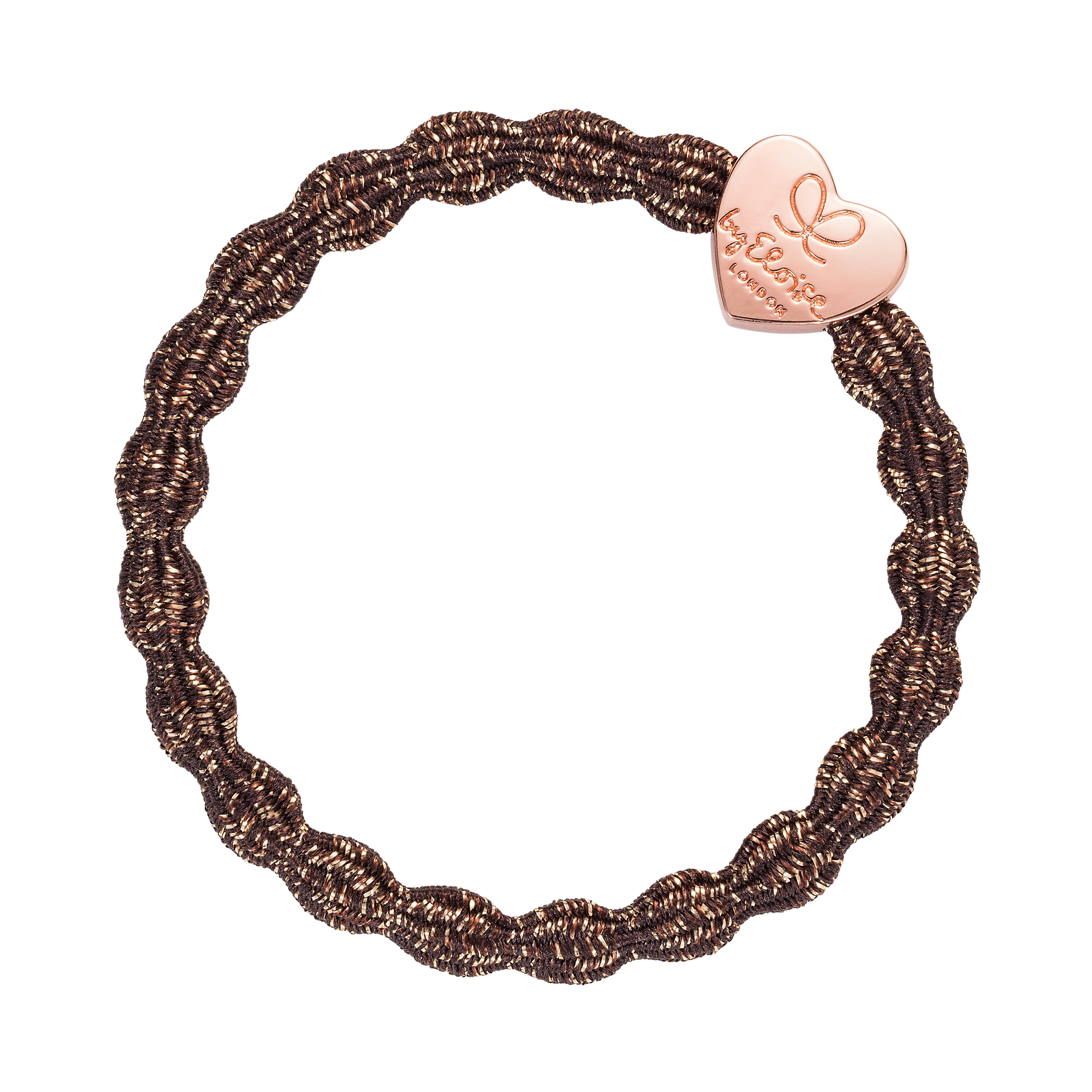 Metallic Rose Gold Heart